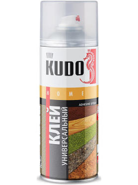 Клей каучуковый универсальный KUDO аэрозольный 