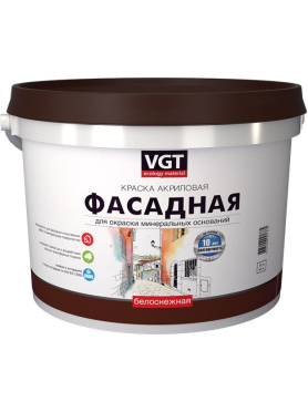 Краска акриловая VGT ВД-АК-1180 Фасадная