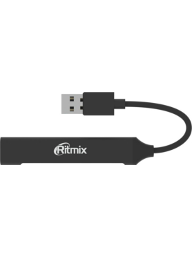 USB-хаб RITMIX CR-4400 Metal
