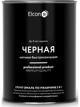 Грунт-эмаль по ржавчине ELCON 3 в 1