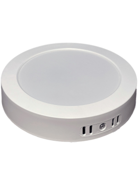 Светильник накладной светодиодный 15 Вт 4000К TRUENERGY Electro Круг белый 