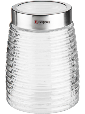 Банка стеклянная для сыпучих продуктов PERFECTO LINEA Azhur