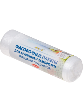 Пакеты для хранения и заморозки пищевых продуктов РОМАШКА 100 штук 
