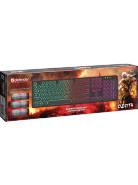 Клавиатура игровая DEFENDER Ozoth GK-106 