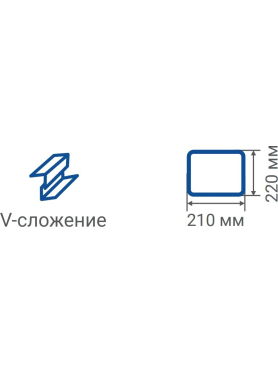 Полотенца бумажные PROTISSUE однослойные V-сложения 250 листов 
