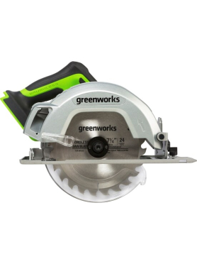 Пила циркулярная аккумуляторная Greenworks 24V GD24CS