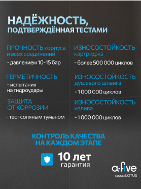 Душевая стойка A-FIVE серия Lotus белый (А5-0756)