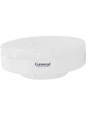 Лампа светодиодная GX53 GENERAL GLDEN-GX53-B-12-230-GX53-3000 