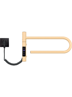 Полотенцесушитель электрический GLOSS&REITER Smart E2.L.39x25.R1 глянец слоновая кость