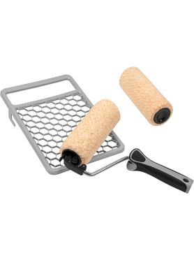 Набор малярного инструмента ROLLINGDOG QuickFire Professional 4 предмета 