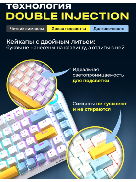 Клавиатура игровая механическая URZUS Quake R 