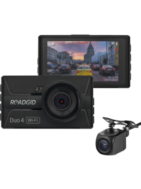 Видеорегистратор автомобильный ROADGID Duo 4