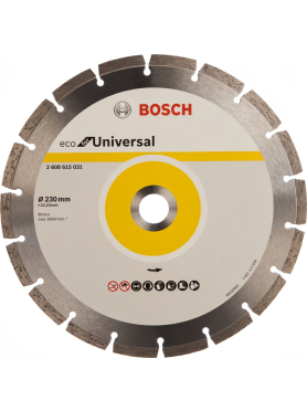 Круг алмазный 230х22,2 мм BOSCH ECO for Universal 