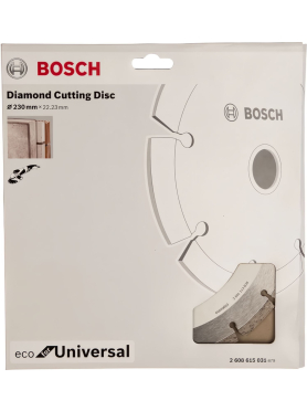 Круг алмазный 230х22,2 мм BOSCH ECO for Universal 