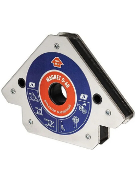 Угольник магнитный для сварки 60 кг AURORA Magnet S-60 