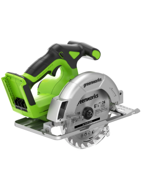Пила циркулярная аккумуляторная GREENWORKS GD24CS165 24V