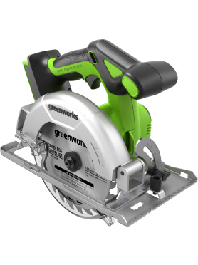 Пила циркулярная аккумуляторная GREENWORKS GD24CS165 24V