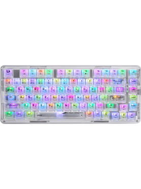 Клавиатура игровая беспроводная механическая REDRAGON Elf Pro White 