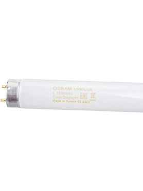 Лампа люминесцентная G13 OSRAM L 18W/865 LUMILUX 18 Вт 6500К