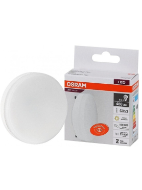 Лампа светодиодная GX53 OSRAM LED Value LVGX5350 6 SW/830 6 Вт 3000К 