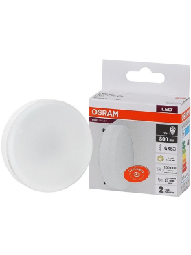 Лампа светодиодная GX53 OSRAM LED Value LVGX5375 10 SW/830 10 Вт 3000К 