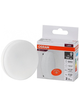 Лампа светодиодная GX53 OSRAM LED Value LV GX5350 6 SW/840 6 Вт 4000К 