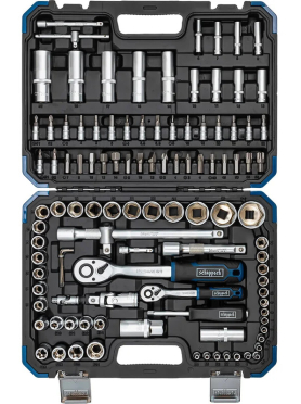 Набор инструментов 1/4", 1/2" 6 граней 108 предметов SCHEPPACH 