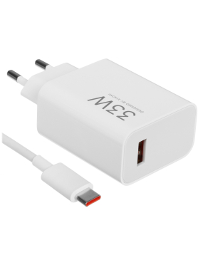 Сетевое зарядное устройство XIAOMI 33W Charging Combo с кабелем USB-C 