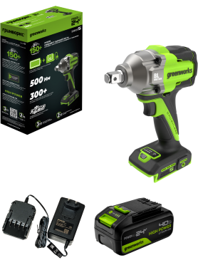 Гайковерт аккумуляторный ударный Greenworks IW5500