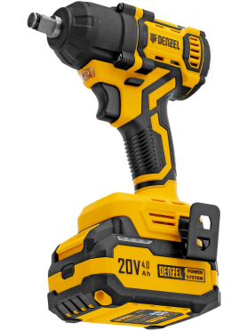 Гайковерт аккумуляторный ударный DENZEL CIWH-BL-20-500 20В 