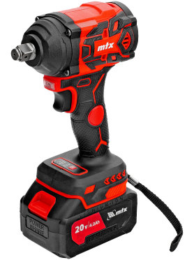 Гайковерт аккумуляторный ударный MTX CIWU-BL-20-600 20В 