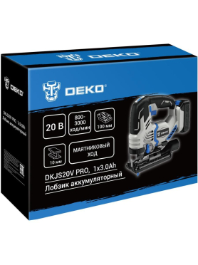 Лобзик аккумуляторный DEKO DKJS20V PRO