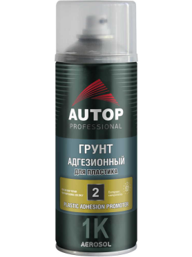 Грунт аэрозольный акриловый для пластика AUTOP №2 прозрачный 520 мл 