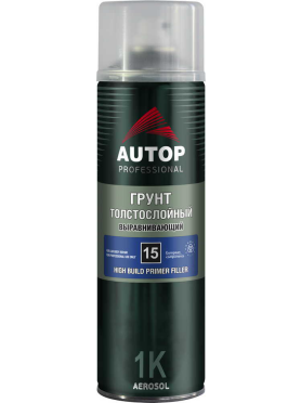 Грунт аэрозольный толстослойный выравнивающий AUTOP №15