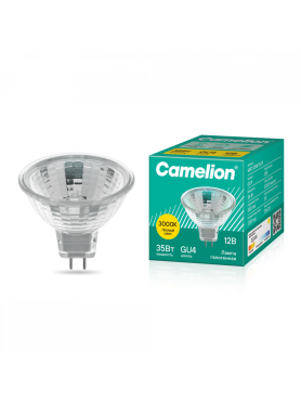 Лампа галогенная GU4 CAMELION MR11 35Вт 3000К 