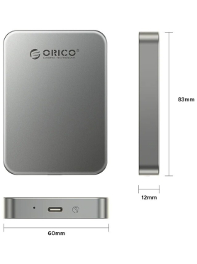 Внешний SSD диск ORICO K5PLUS 480GB (K5PLUS-480G-GY-BP)