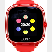 Умные часы детские ELARI KidPhone 4 Fresh красный (KP-F)