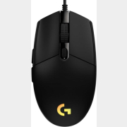 Мышь игровая LOGITECH G102 Lightsync Black (910-005808)