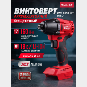 Шуруповерт (винтоверт) ударный аккумуляторный WORTEX CWR 0118 XLT SOLO (CWR011800029)